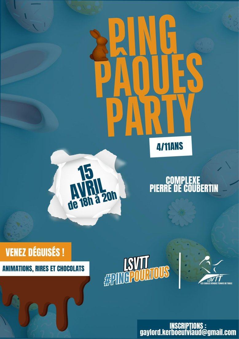 PING PÂQUES PARTY !