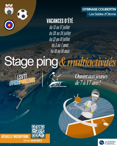 Stages multi activités été 2026 !