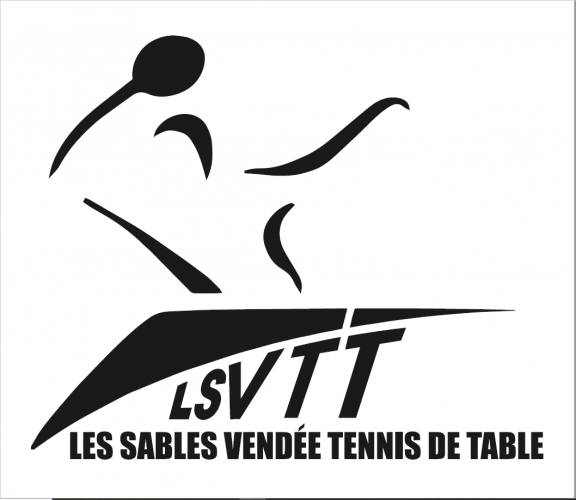 Logo LSVTT (Les Sables Vendée Tennis de Table)